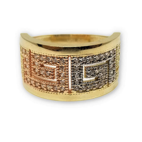 Bague Versace en or 10k WGR-229 - OR QUEBEC 