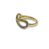 10K Or Jaune Bague Infini Pour Femme WGR-198 - OR QUEBEC 