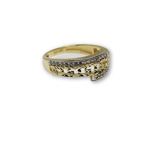 Bague Versace Femme 10K Or Jaune WGR-199 - OR QUEBEC 