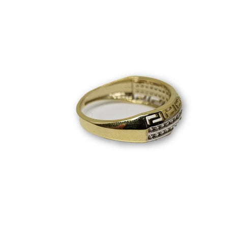 Bague Versace Femme 10K Or Jaune WGR-207 - OR QUEBEC 