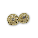 Boucle d'oreille en or 10K GE-357 - OR QUEBEC 