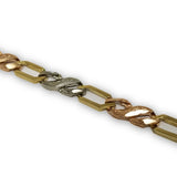 Bracelet infini 3 tons en or 10k coupe diamond cut WBG-312 - OR QUEBEC 