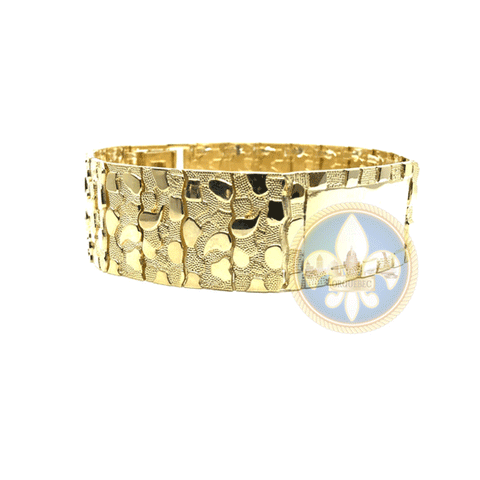 10K 23MM Bracelet Nugget ID MB-024 - OR QUEBEC