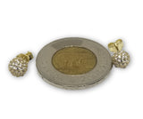 Boucle d'oreille bill en or 10K GE-348 - OR QUEBEC 